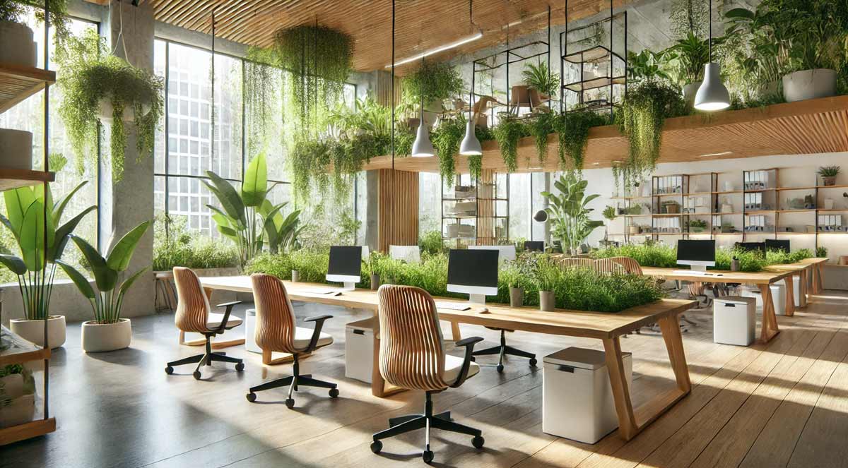 Green Office Design: How to Reduce Energy Costs with Interiors
