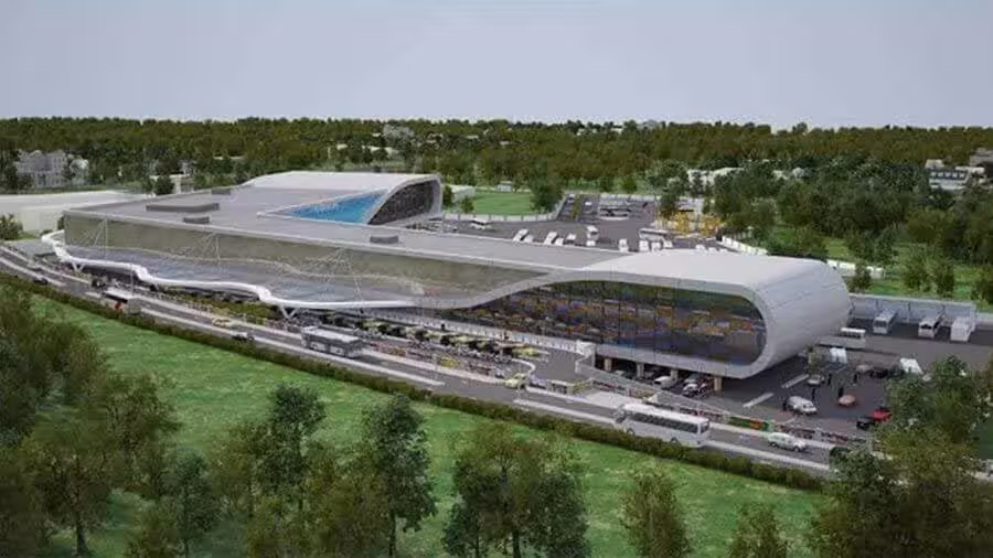 Interstate Bus Terminal at Baramunda, Bhubaneswar Odisha