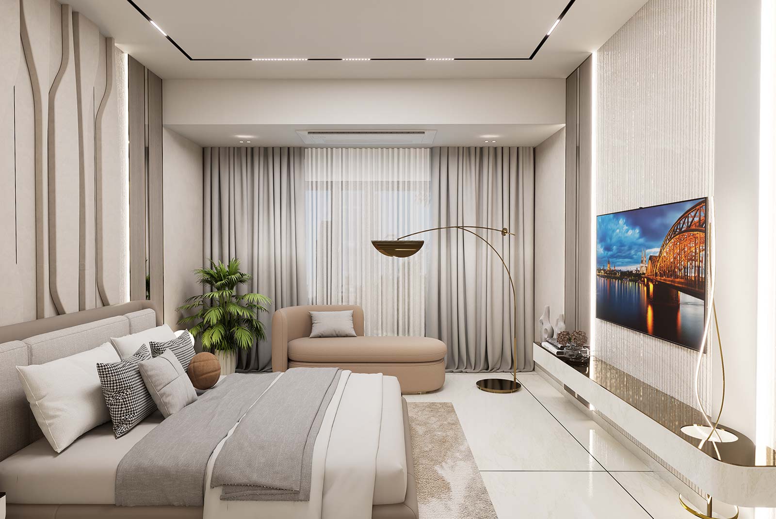 Master bedroom side seating