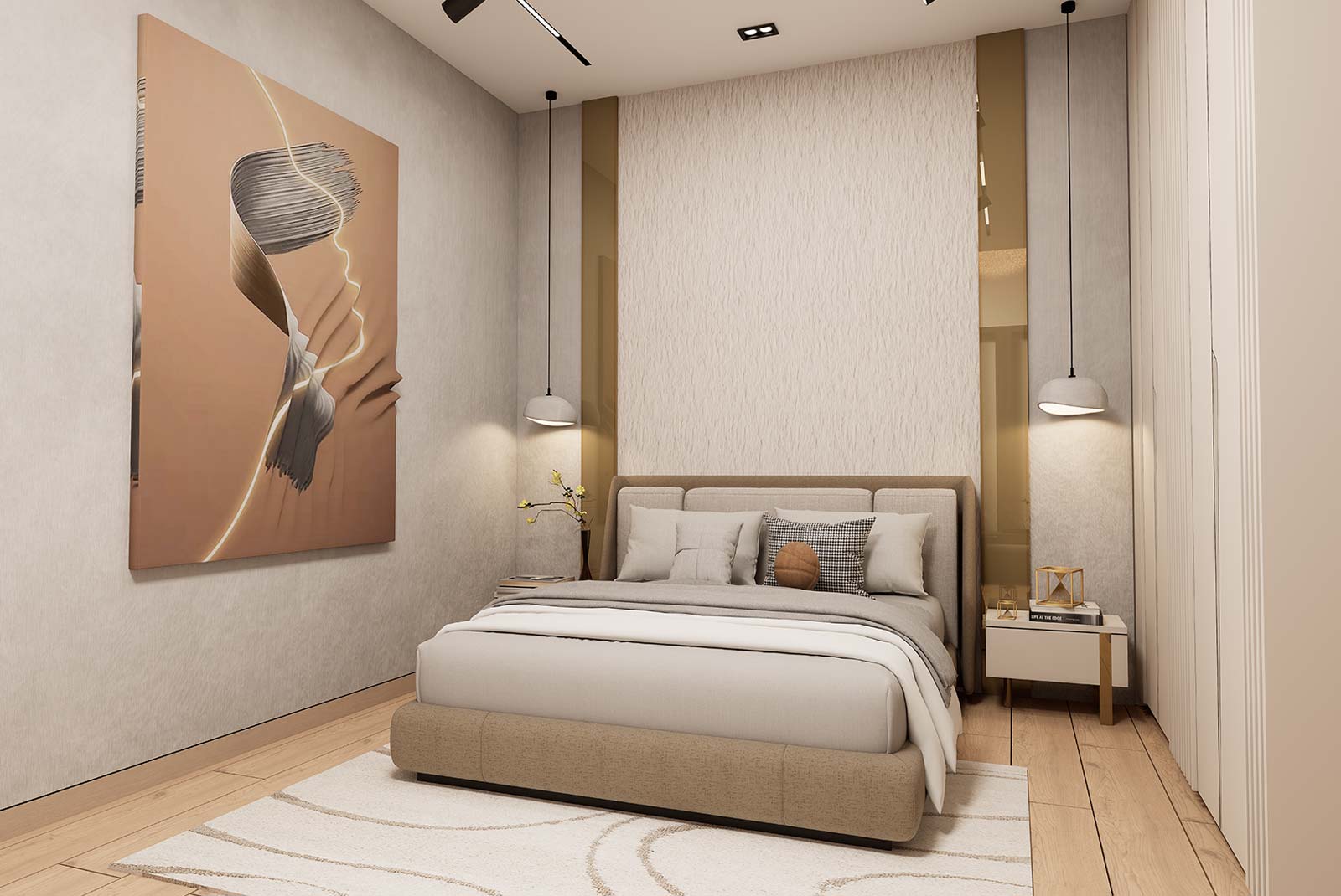 Client's decorative wall