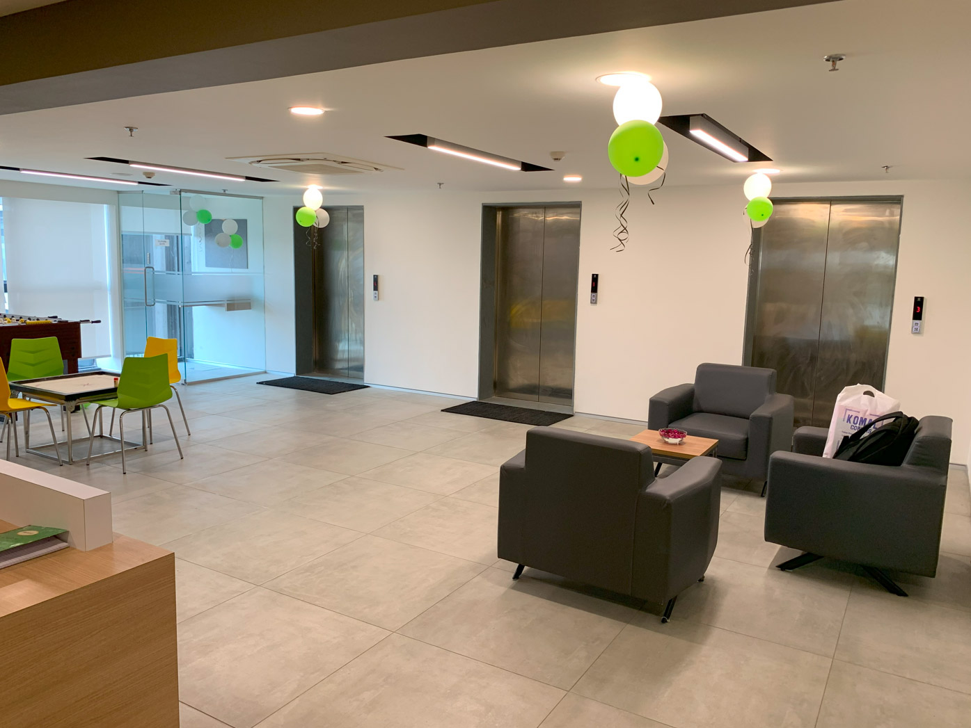 Customer Waiting Area