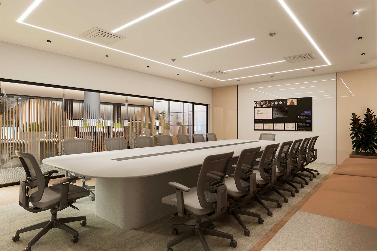 Boardroom 1 - View 2